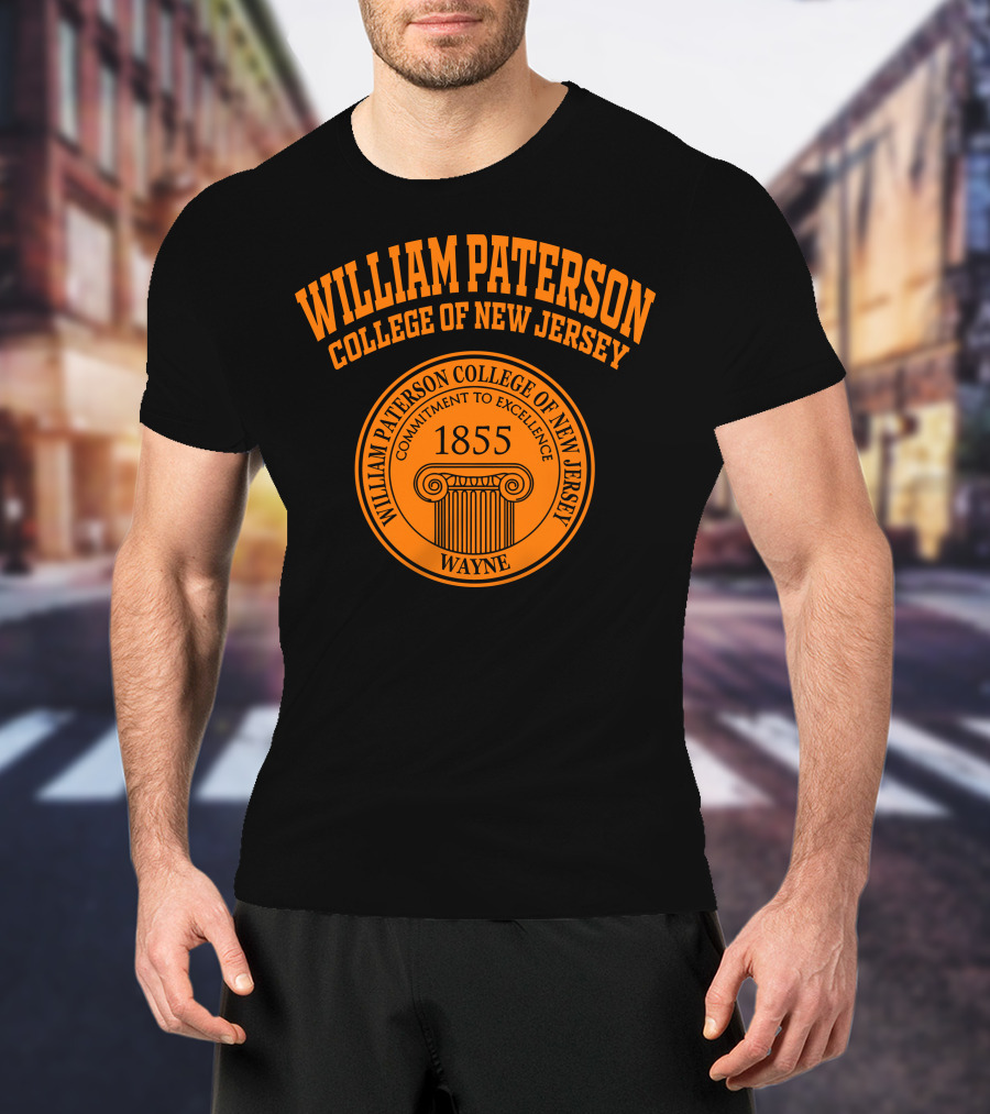 William Paterson College Of New Jersey 1855 Wayne Commitment To Excellence T-Shirt