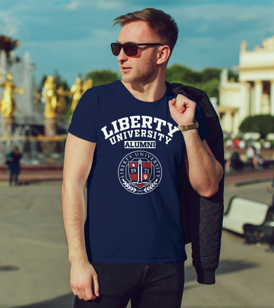Liberty University Alumni 1971 Seal Emblem T-Shirt