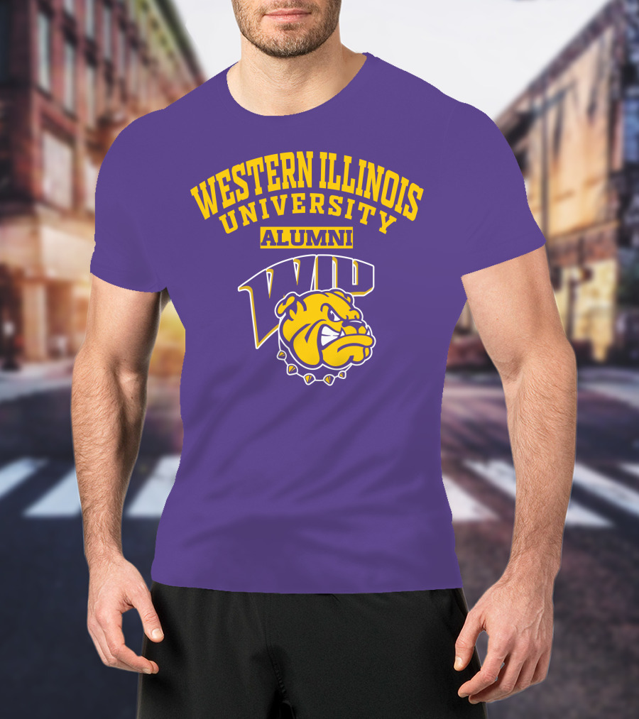 Western Illinois University Alumni WIU Bulldog T-Shirt