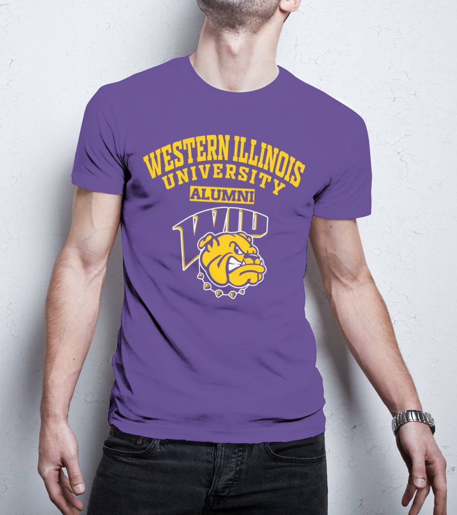 Western Illinois University Alumni WIU Bulldog T-Shirt