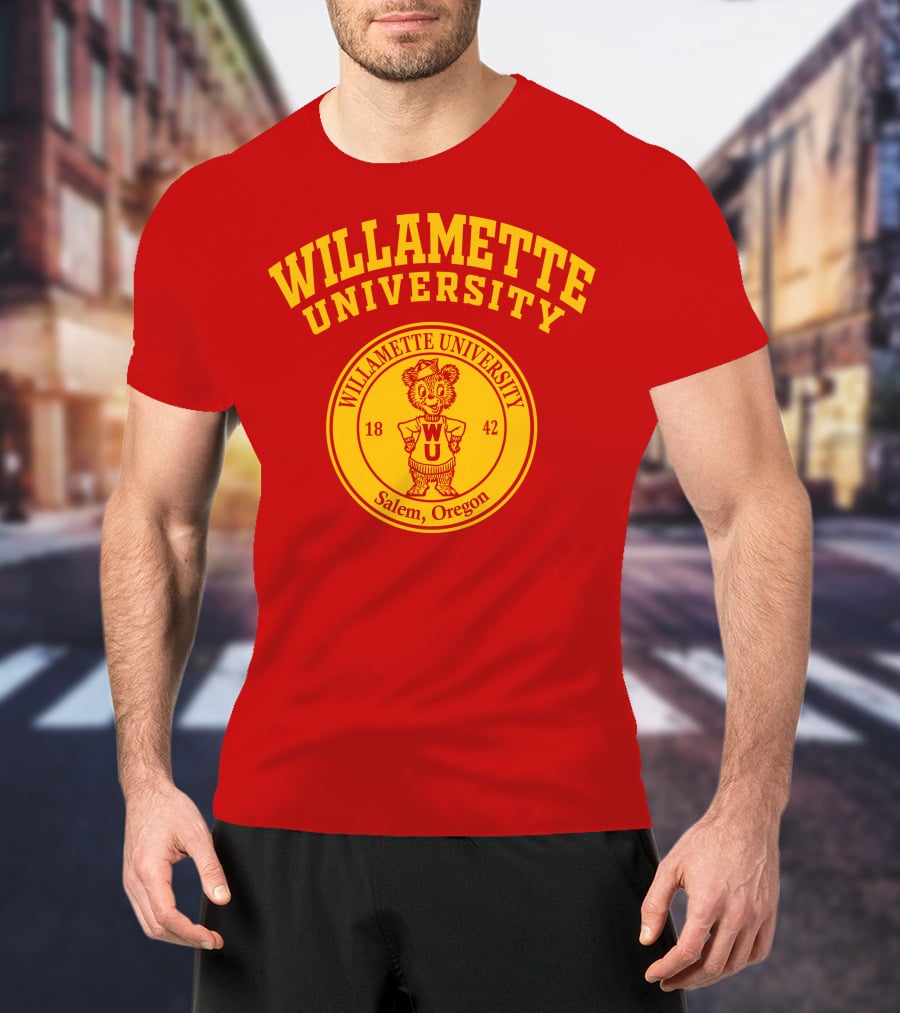 Willamette University Salem Oregon 1842 Bearcat T-Shirt