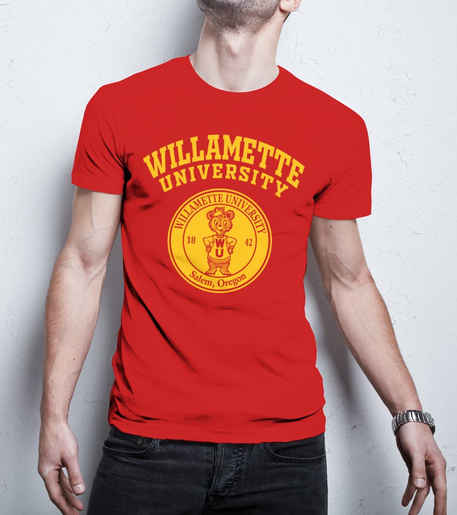 Willamette University Salem Oregon 1842 Bearcat T-Shirt