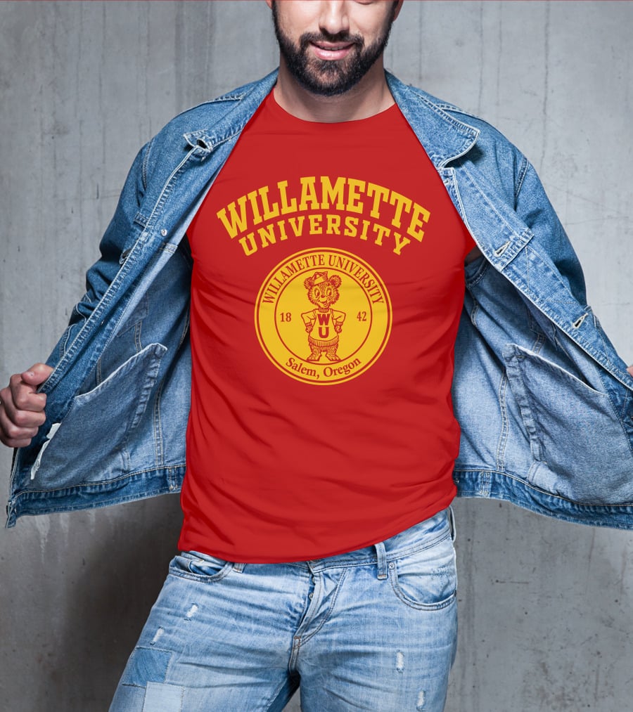 Willamette University Salem Oregon 1842 Bearcat T-Shirt