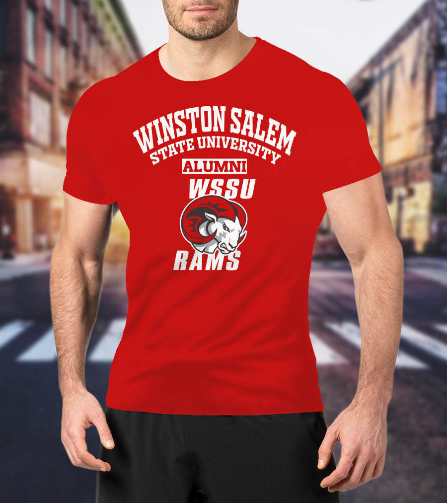 Winston Salem State University Alumni WSSU Rams T-Shirt