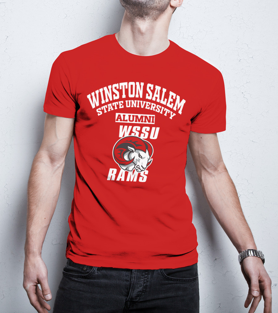 Winston Salem State University Alumni WSSU Rams T-Shirt
