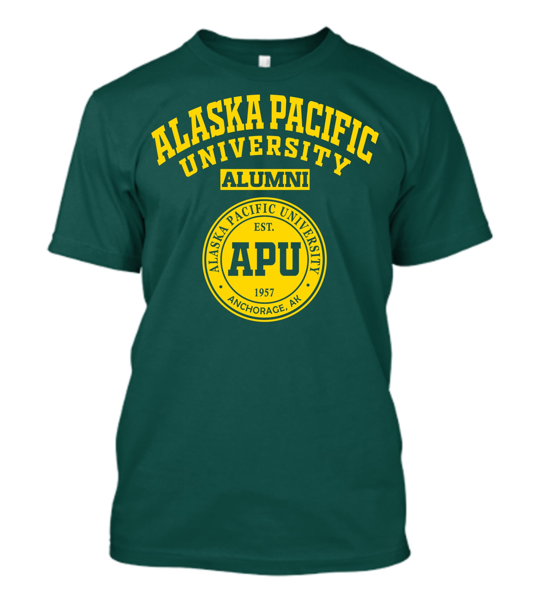 Alaska Pacific University Alumni APU Est. 1957 Anchorage AK T-Shirt
