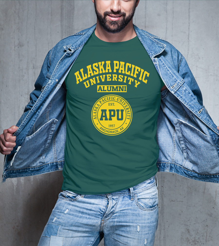 Alaska Pacific University Alumni APU Est. 1957 Anchorage AK T-Shirt