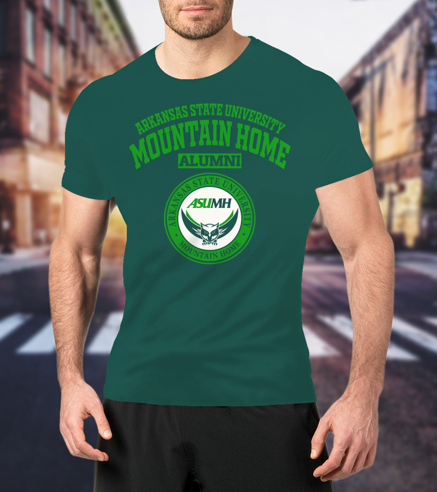 Arkansas State University Mountain Home ASUMH Alumni Owl T-Shirt