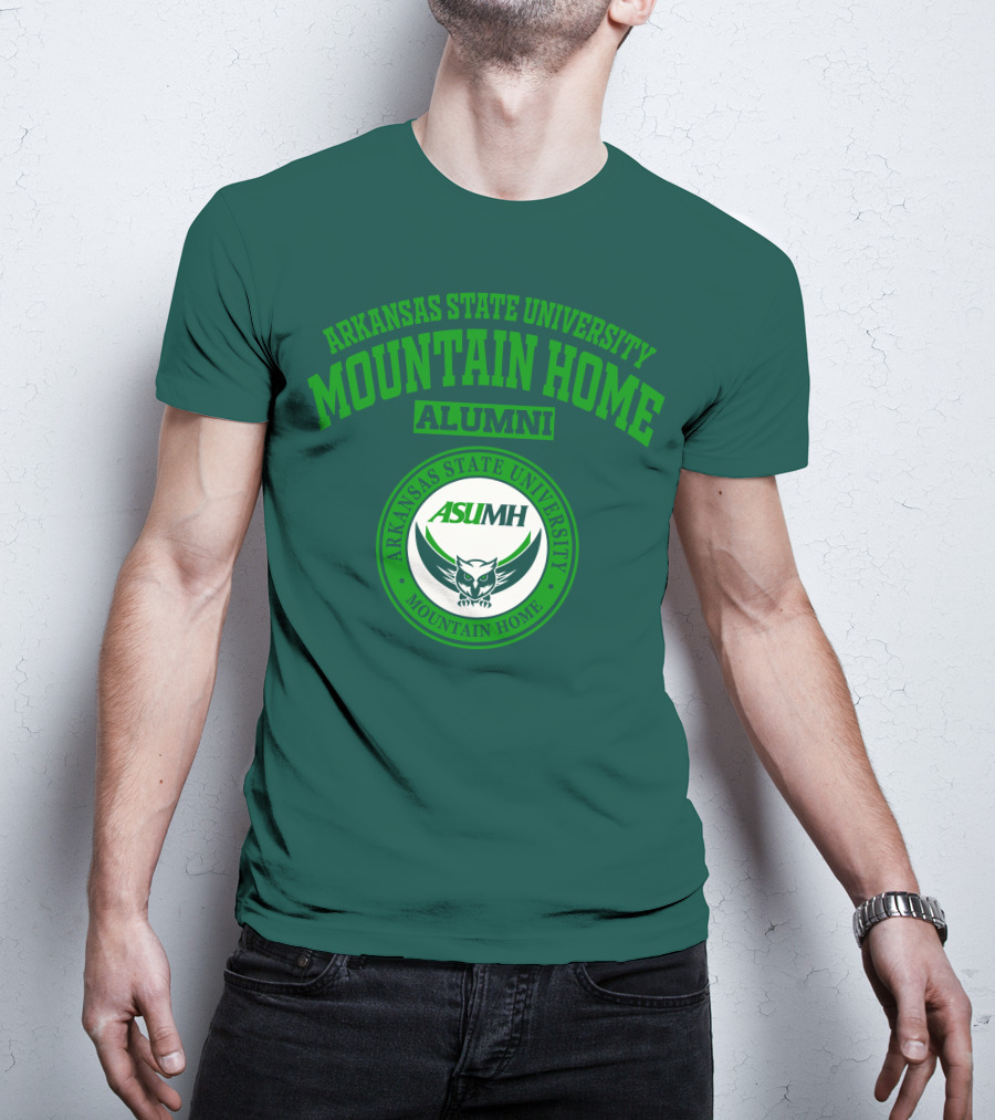 Arkansas State University Mountain Home ASUMH Alumni Owl T-Shirt