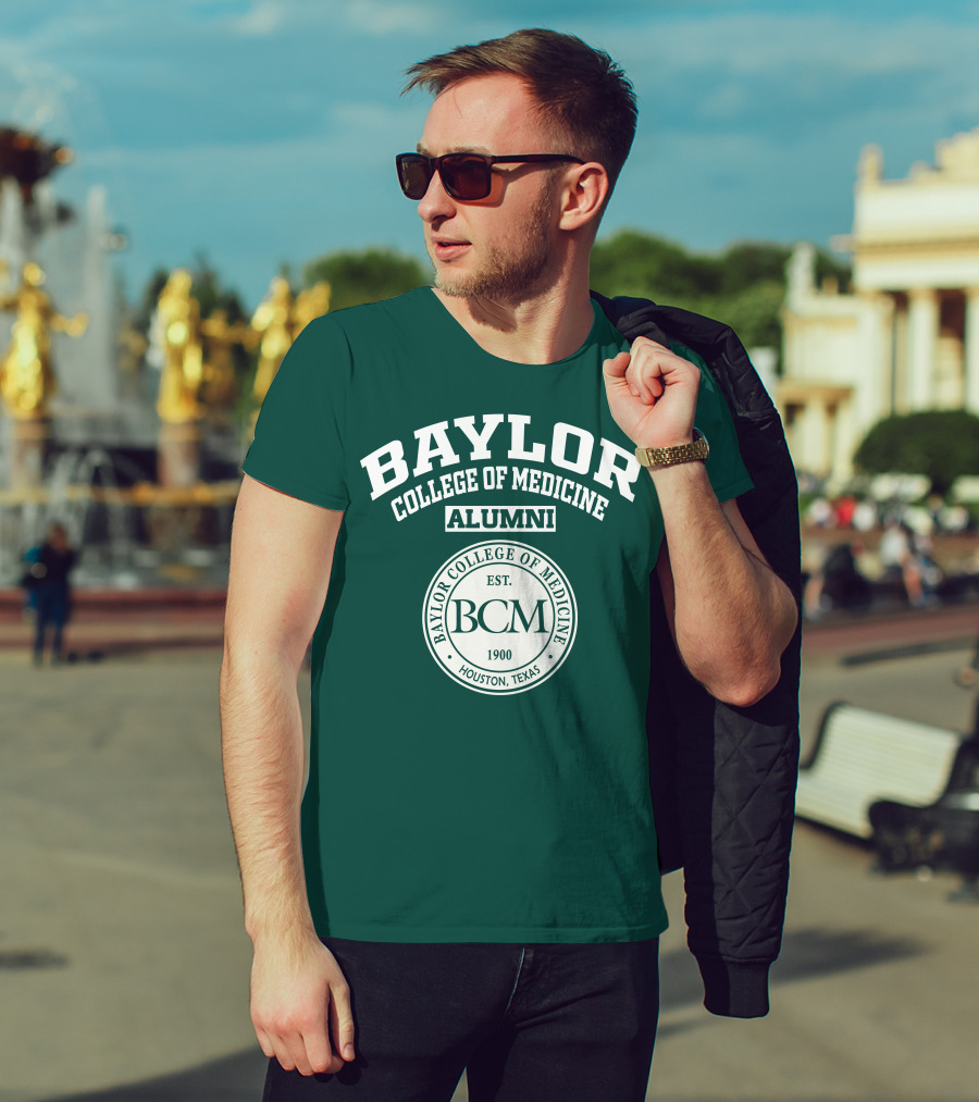 Baylor College Of Medicine Alumni BCM Est. 1900 Houston Texas T-Shirt