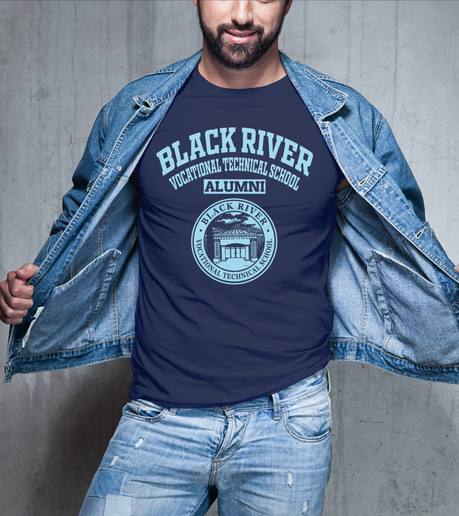 Black River Vocational Technical School Alumni Seal T-Shirt