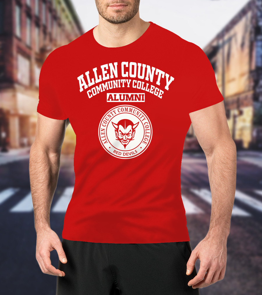 Allen County Community College Alumni Red Devils T-Shirt
