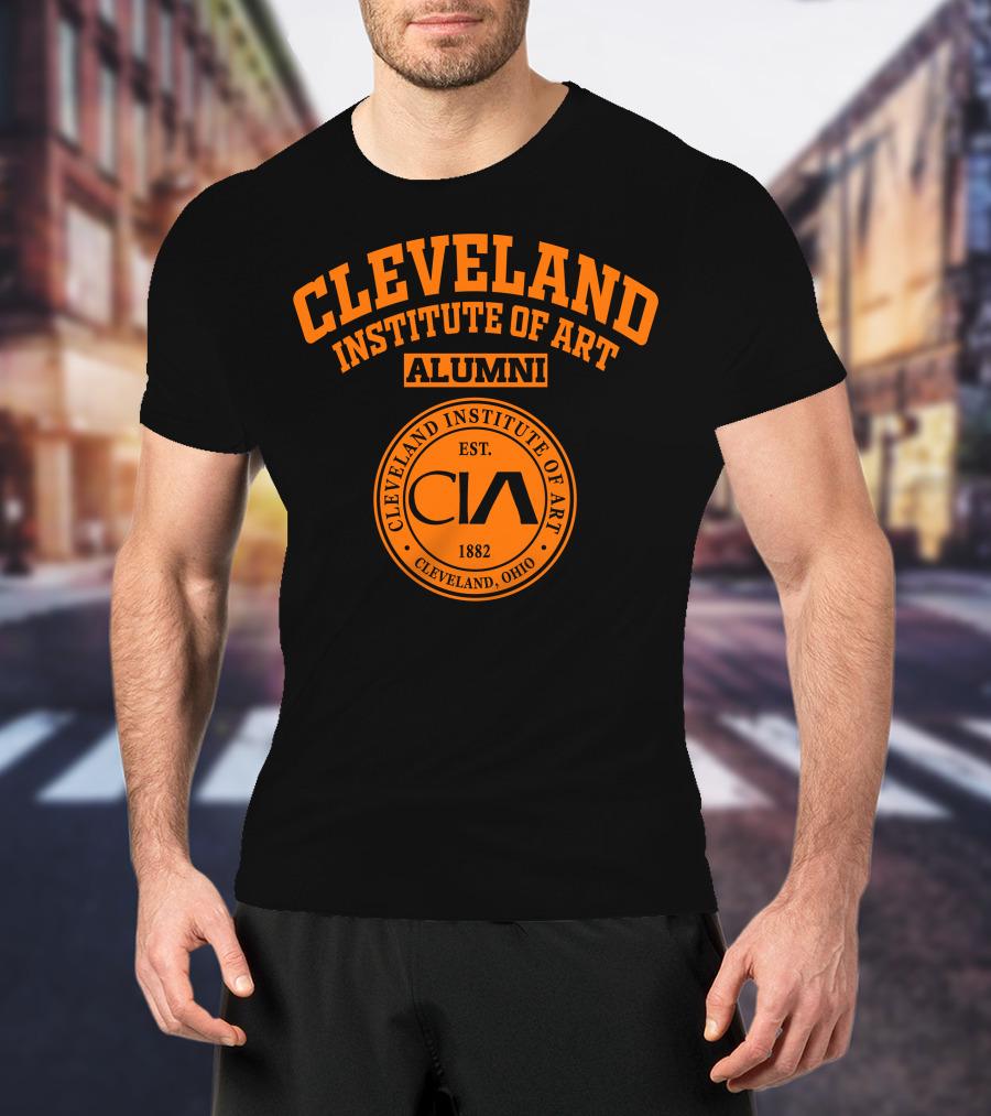 Cleveland Institute Of Art Alumni Est. 1882 CIA Seal Cleveland Ohio T-Shirt