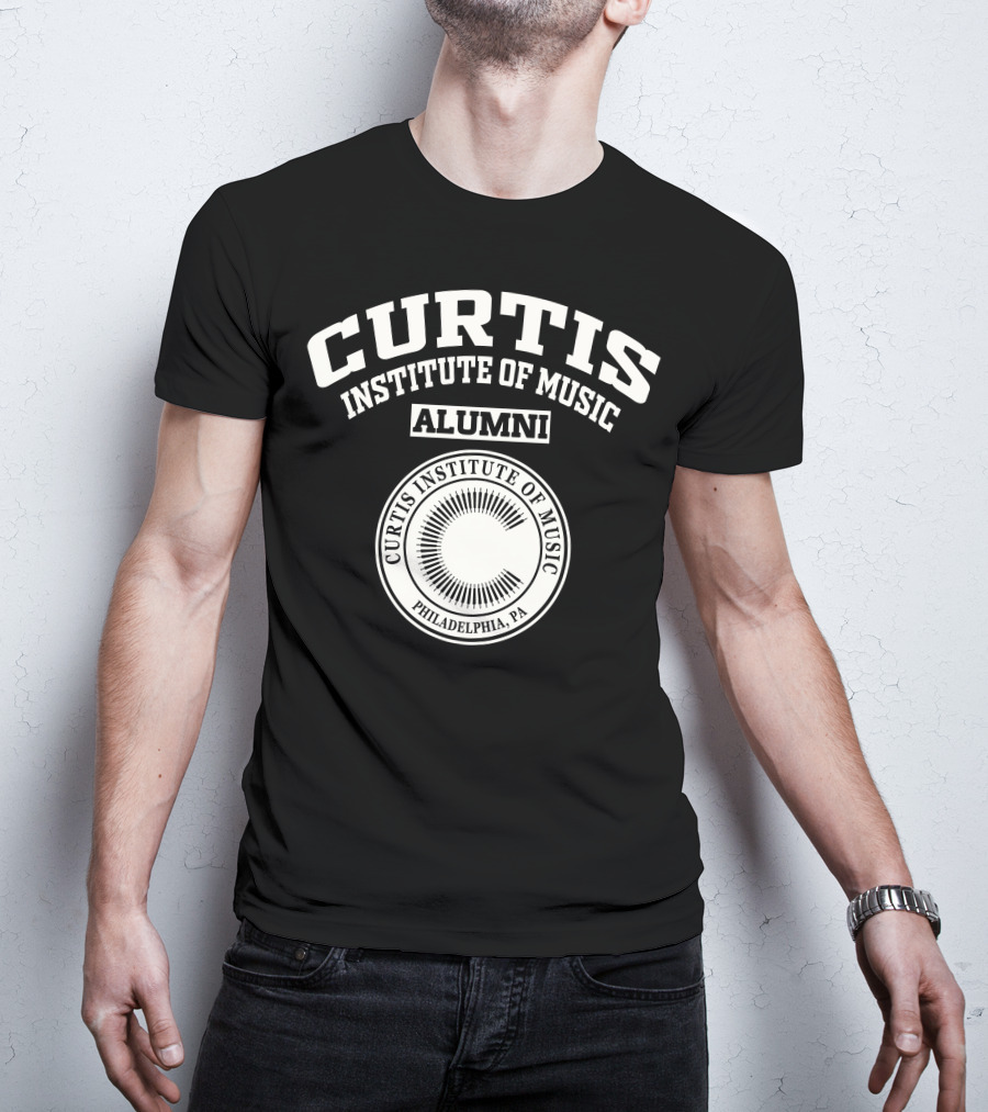 Curtis Institute Of Music Alumni Philadelphia PA Circle Emblem T-Shirt