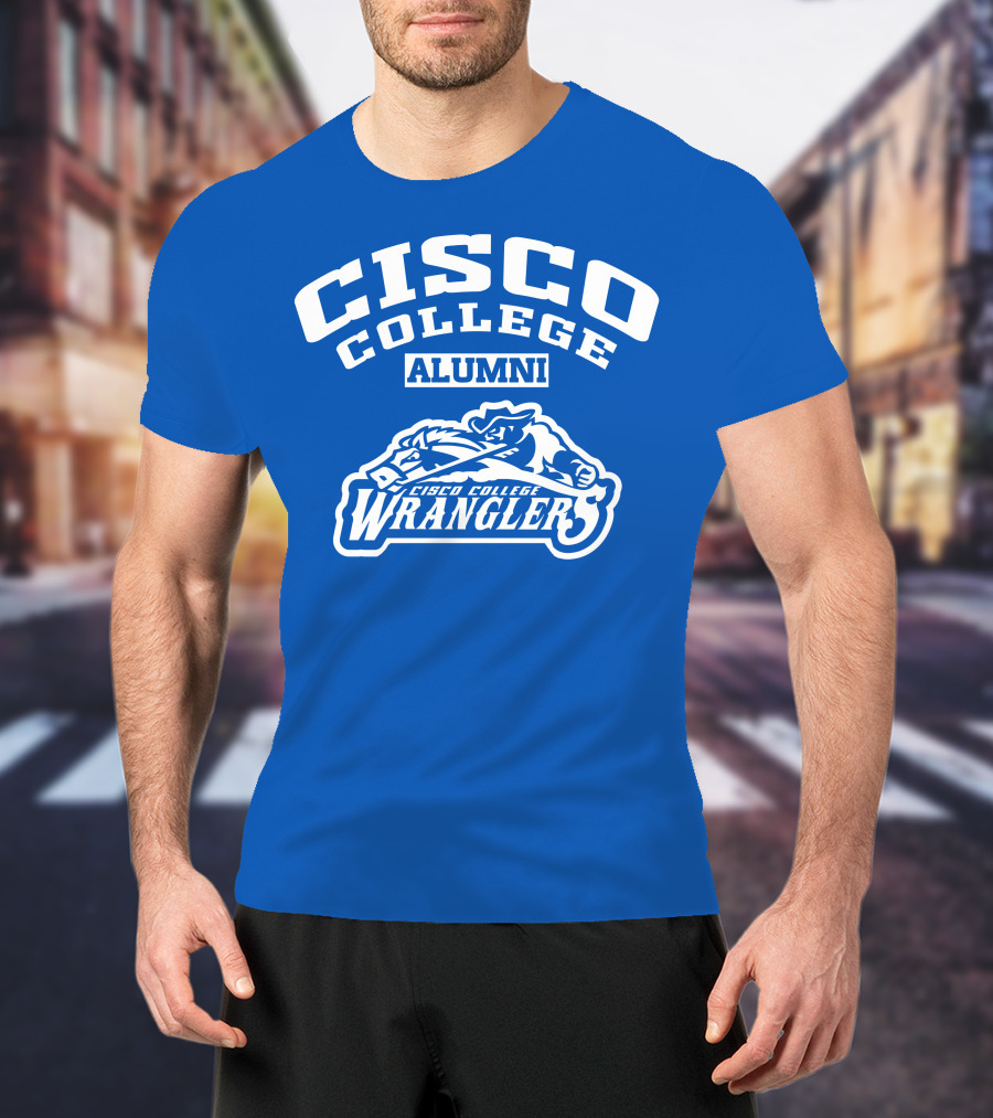 Cisco College Alumni Wrangler T-Shirt