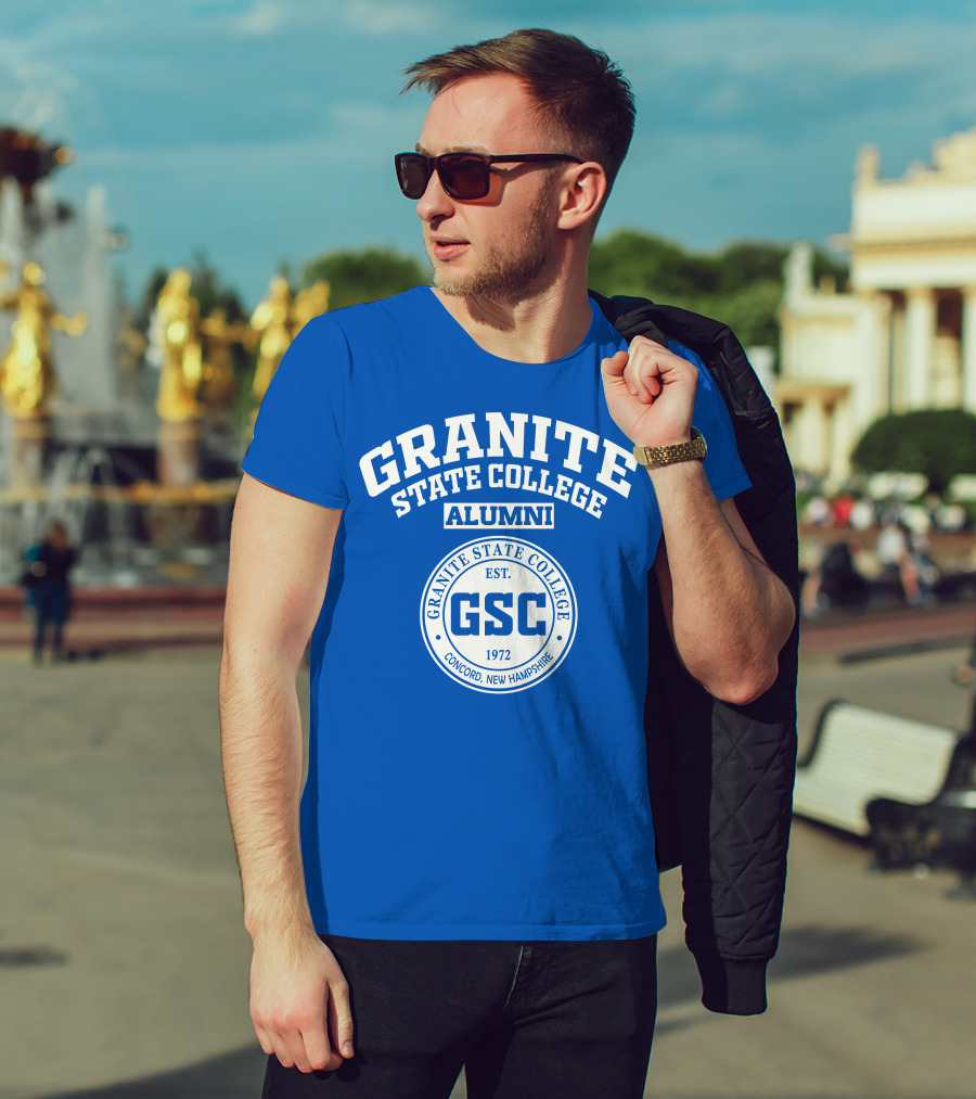 Granite State College Alumni GSC Concord New Hampshire 1972 T-Shirt