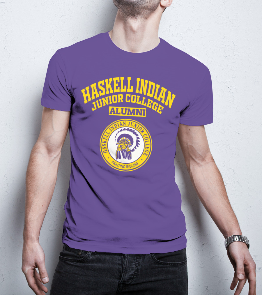 Haskell Indian Junior College Alumni Fighting Indians T-Shirt