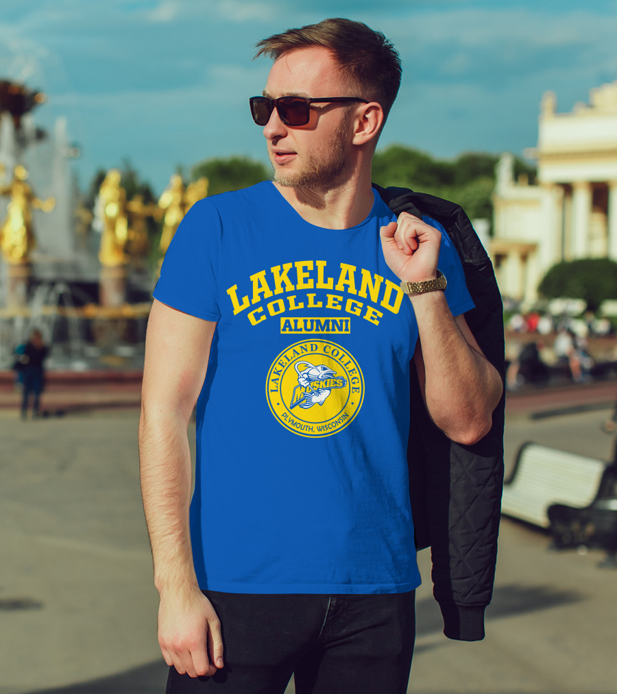 Lakeland College Alumni Muskie Plymouth Wisconsin T-Shirt