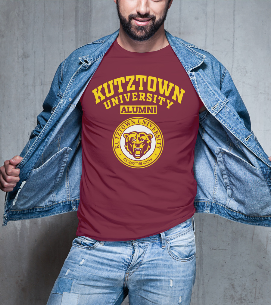 Kutztown University Alumni Bear It's Good To Be Golden T-Shirt