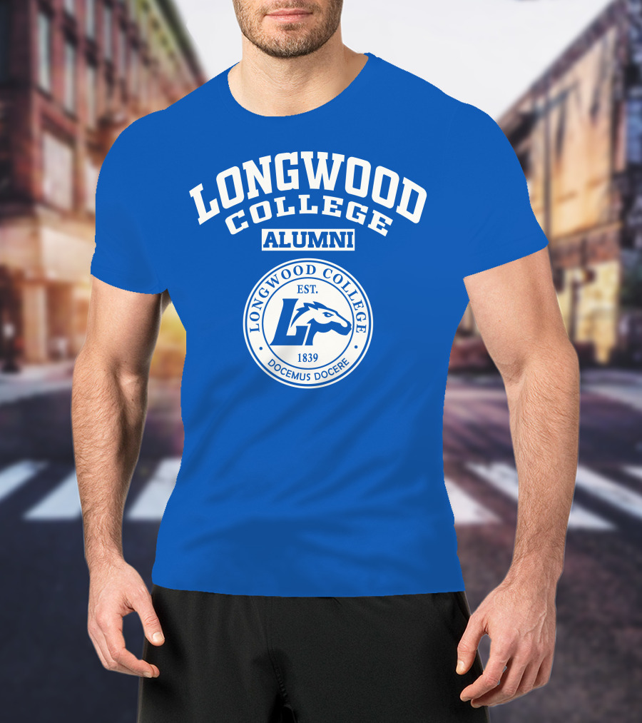 Longwood College Alumni Est. 1839 Docemus Docere T-Shirt