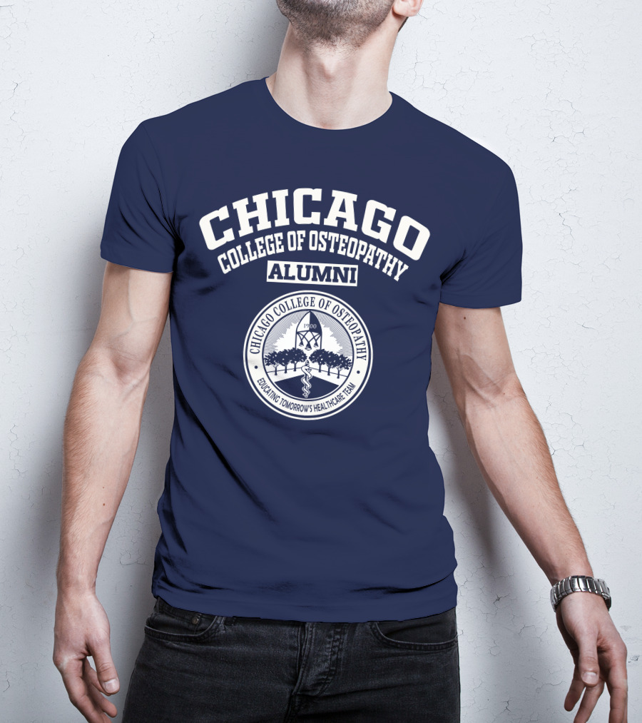 Chicago College Of Osteopathy Alumni Educating Tomorrow's Healthcare Team 1900 T-Shirt