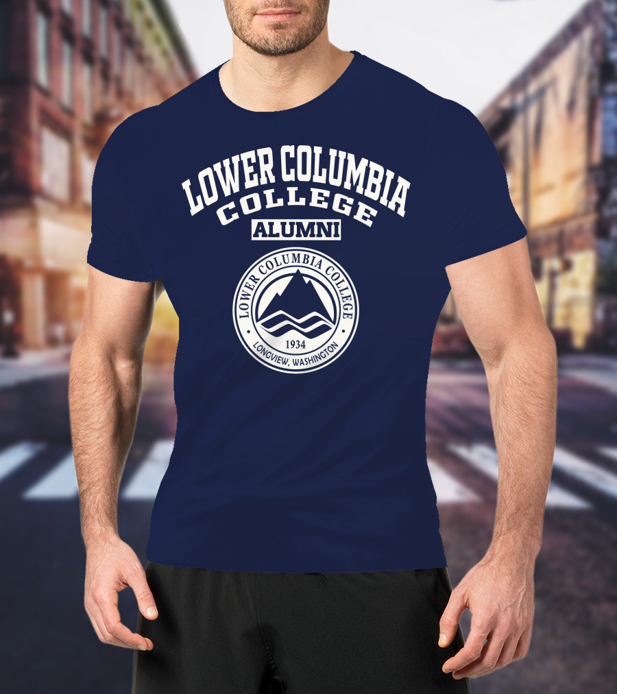 Lower Columbia College Alumni 1934 Longview Washington T-Shirt