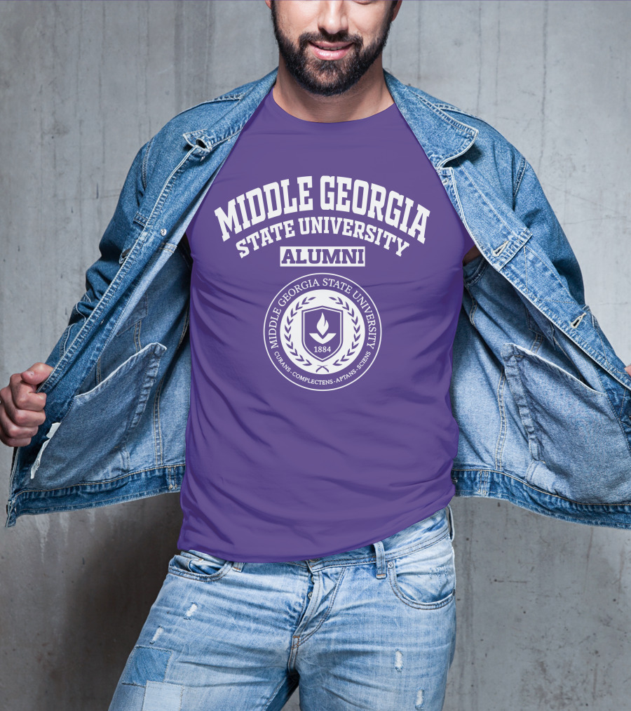 Middle Georgia State University Alumni 1884 Seal T-Shirt