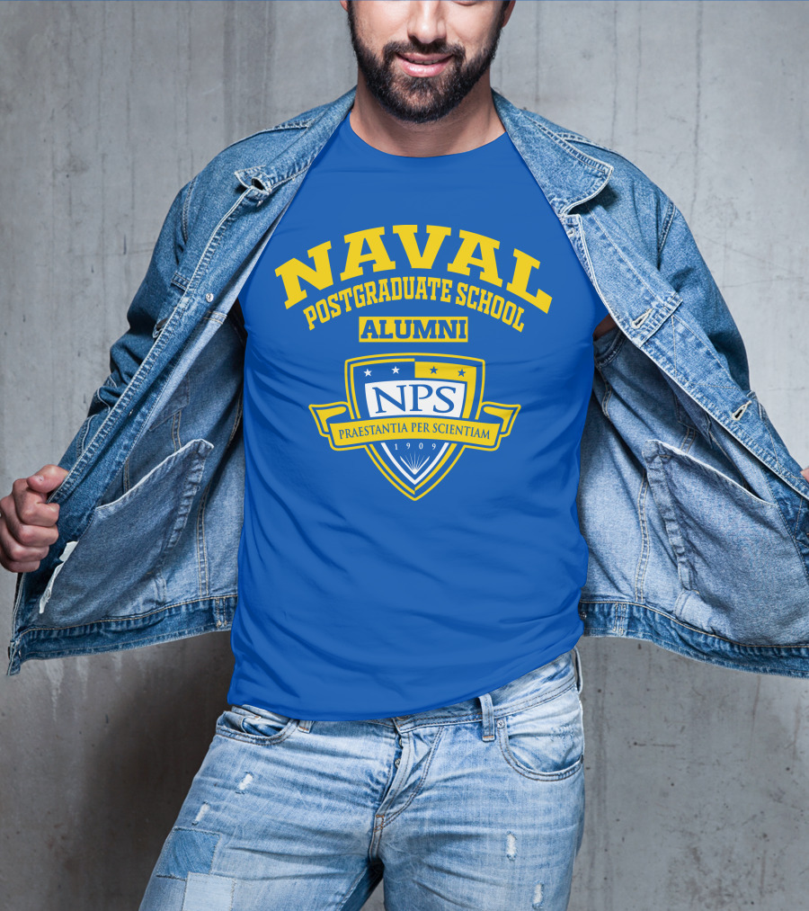 Naval Postgraduate School Alumni Nps Praestantia Per Scientiam 1909 T-Shirt