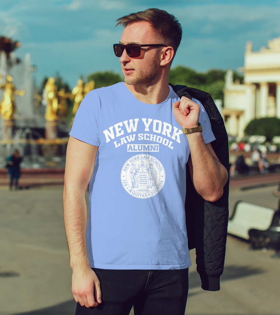 New York Law School Alumni Veritas Lex Aequitas Justitia T-Shirt