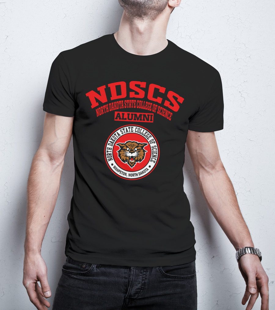 NDSCS North Dakota State College Of Science Alumni Wahpeton Wildcat T-Shirt