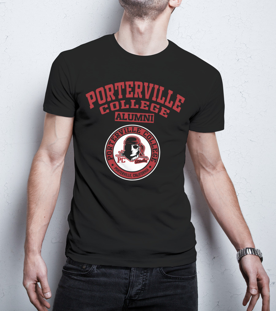 Porterville College Alumni California PC Pirate T-Shirt