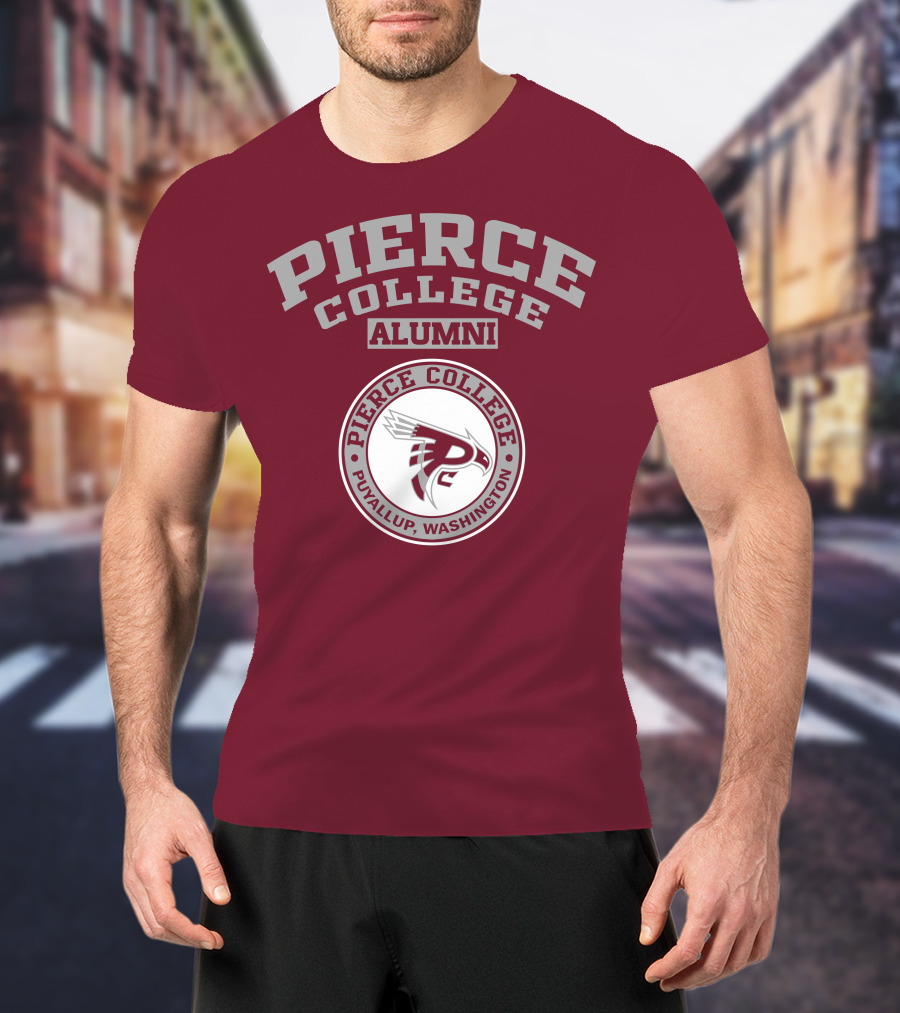 Pierce College Alumni Puyallup Washington Logo Pierce College Alumni T-Shirt
