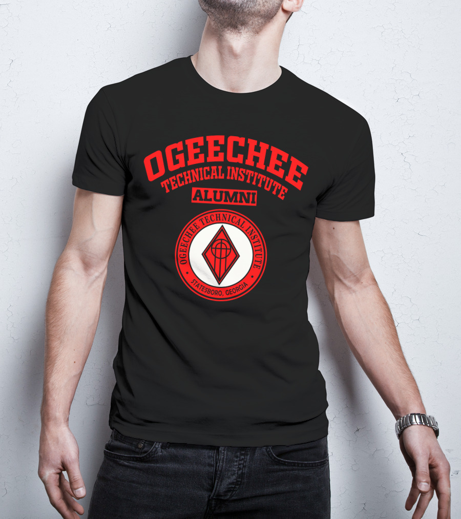 Ogeechee Technical Institute Alumni Statesboro Georgia Emblem T-Shirt