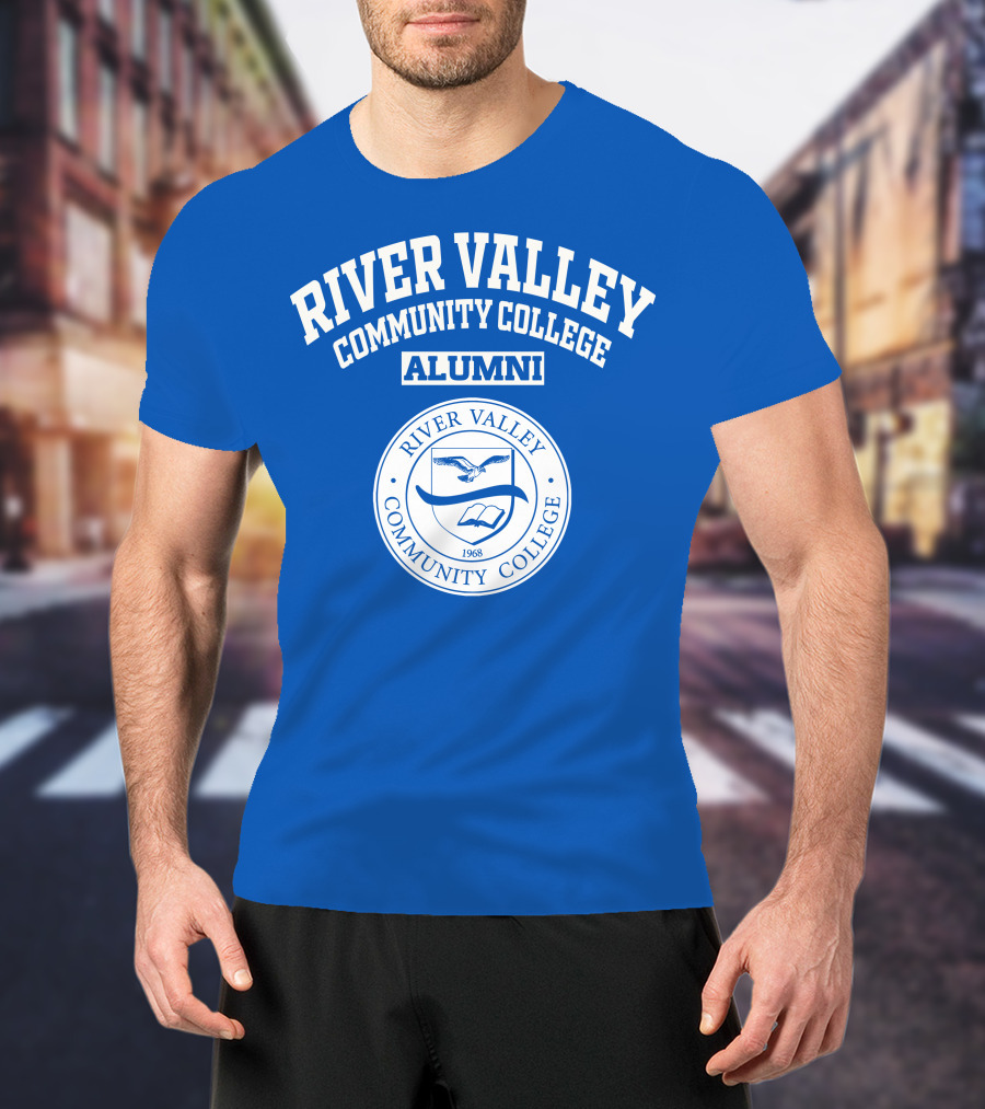 River Valley Community College Alumni Emblem 1968 T-Shirt