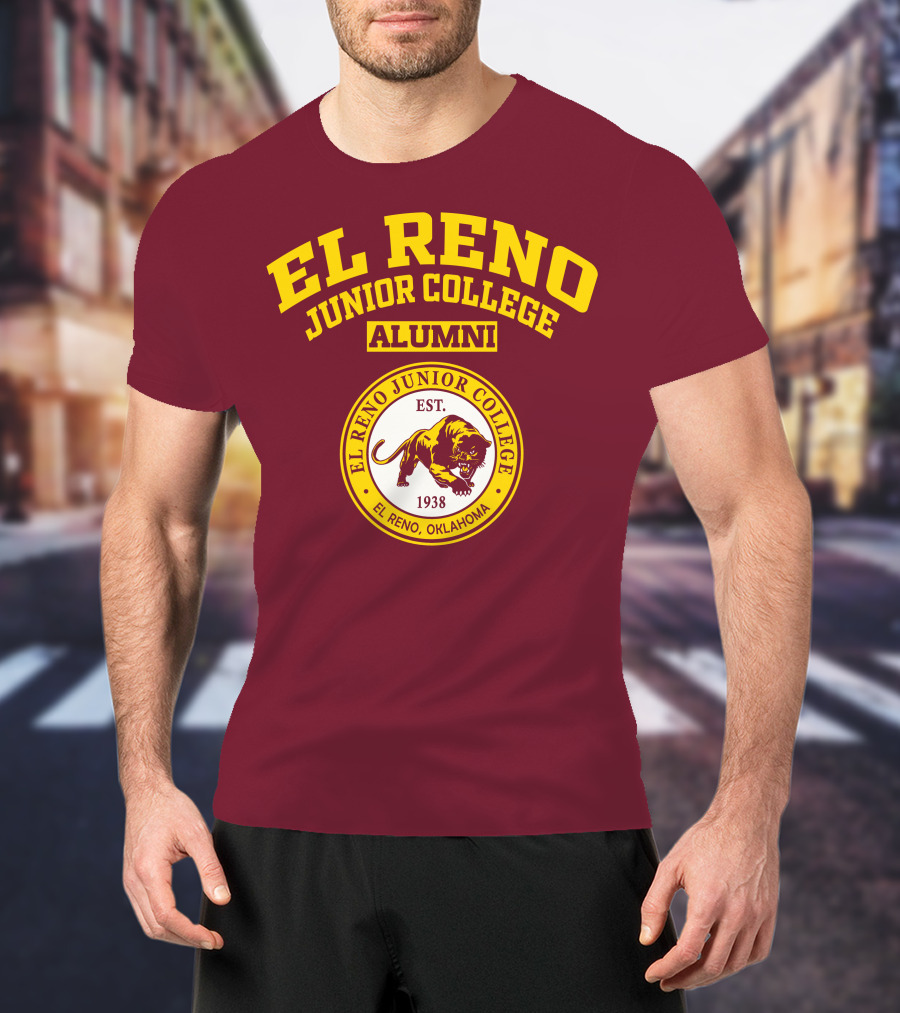 El Reno Junior College Alumni Est 1938 El Reno Oklahoma T-Shirt