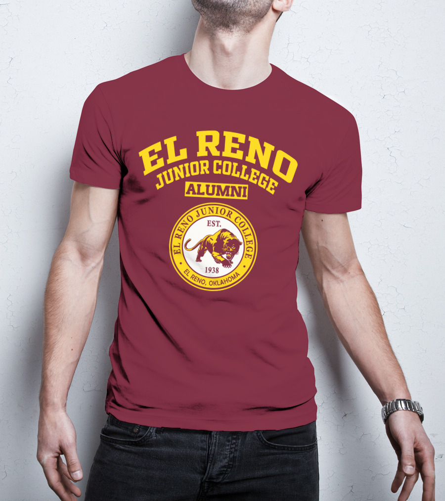 El Reno Junior College Alumni Est 1938 El Reno Oklahoma T-Shirt