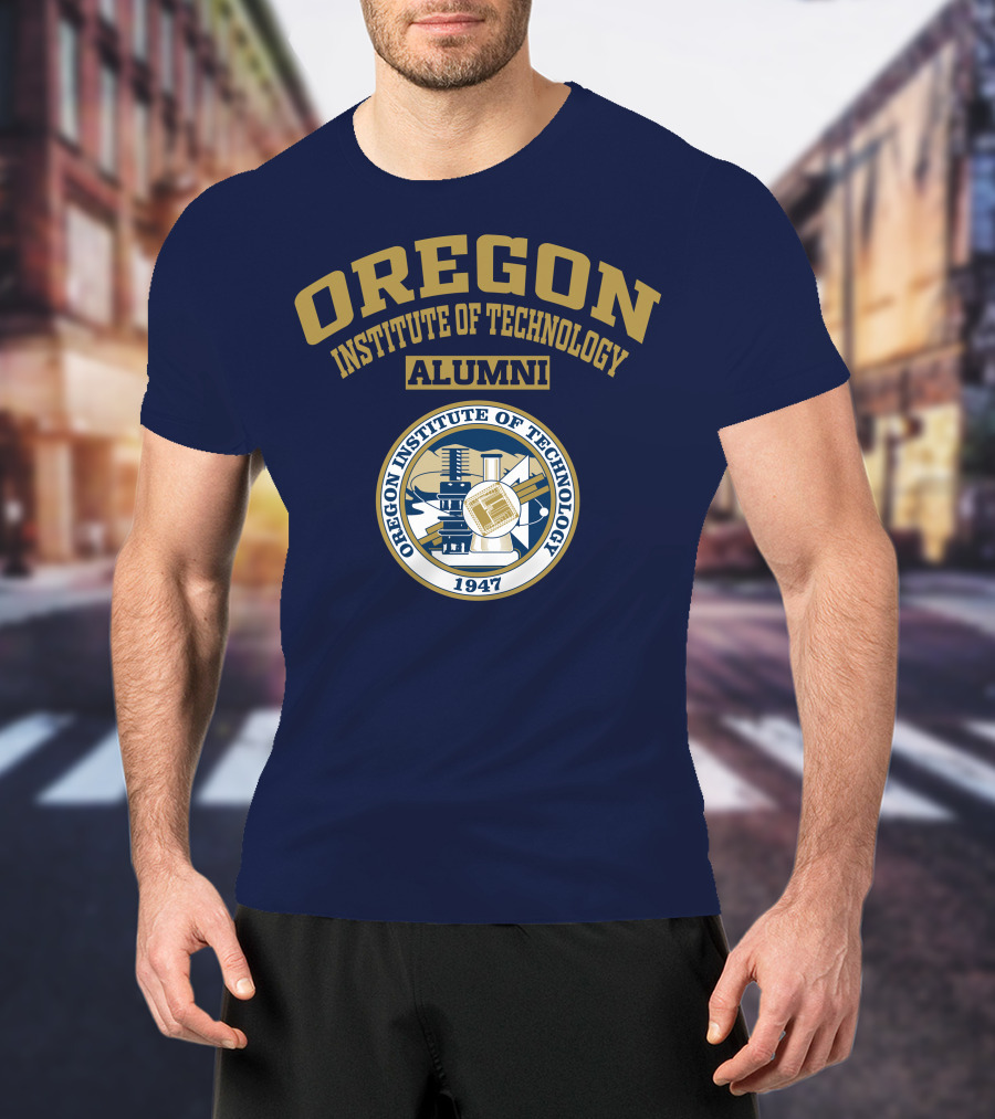 Oregon Institute Of Technology Alumni 1947 Crest T-Shirt