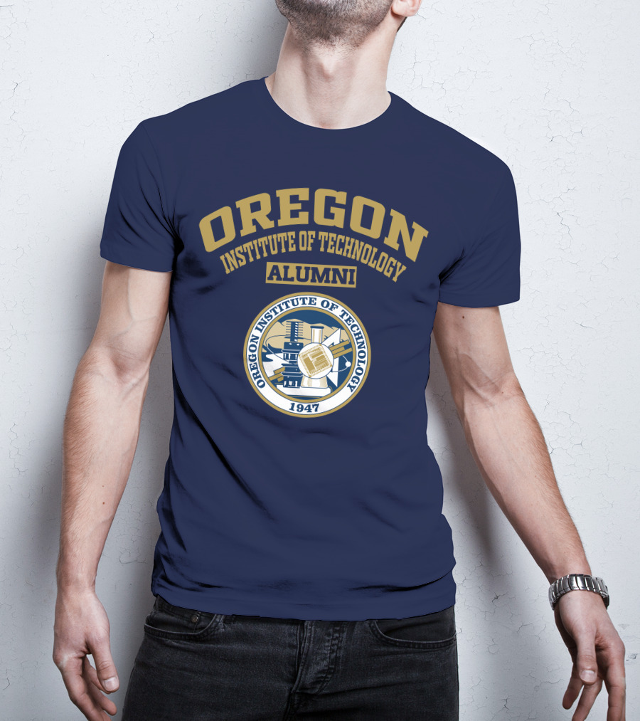 Oregon Institute Of Technology Alumni 1947 Crest T-Shirt
