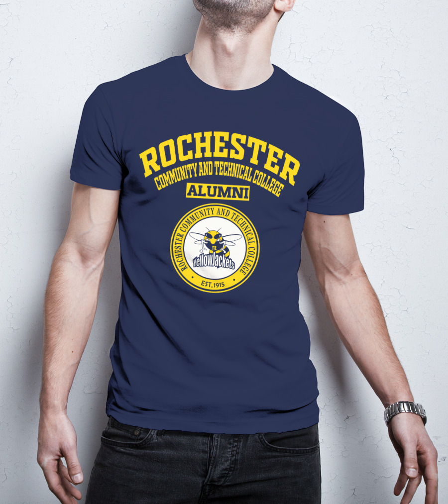 Rochester Community And Technical College Alumni YellowJackets Est. 1915 T-Shirt