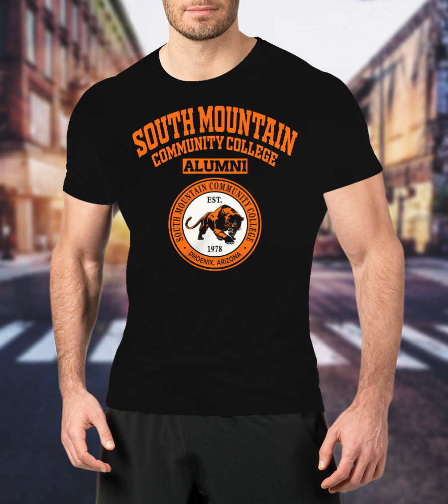 South Mountain Community College Alumni Phoenix Arizona Est. 1978 Panther T-Shirt