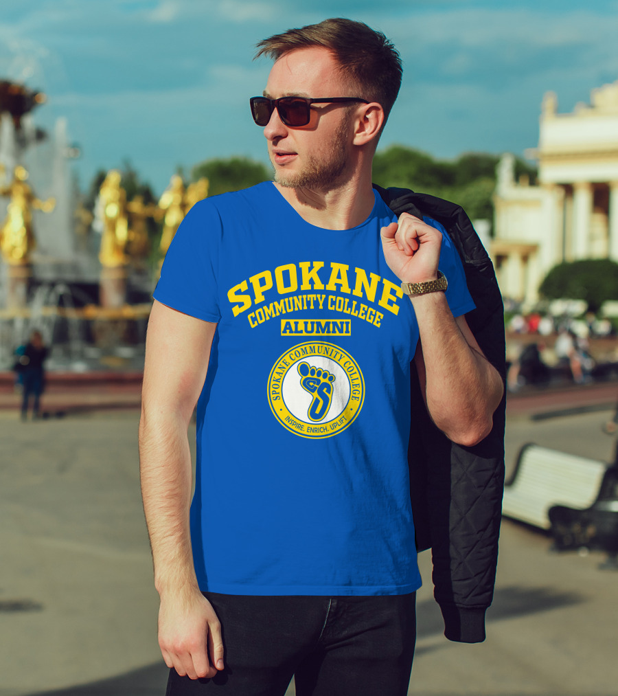 Spokane Community College Alumni Inspire Enrich Uplift T-Shirt