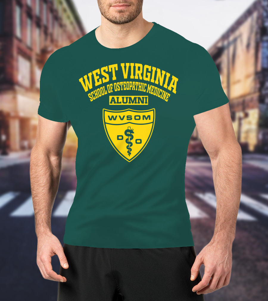 West Virginia School Of Osteopathic Medicine Alumni WVSOM DO Shield T-Shirt