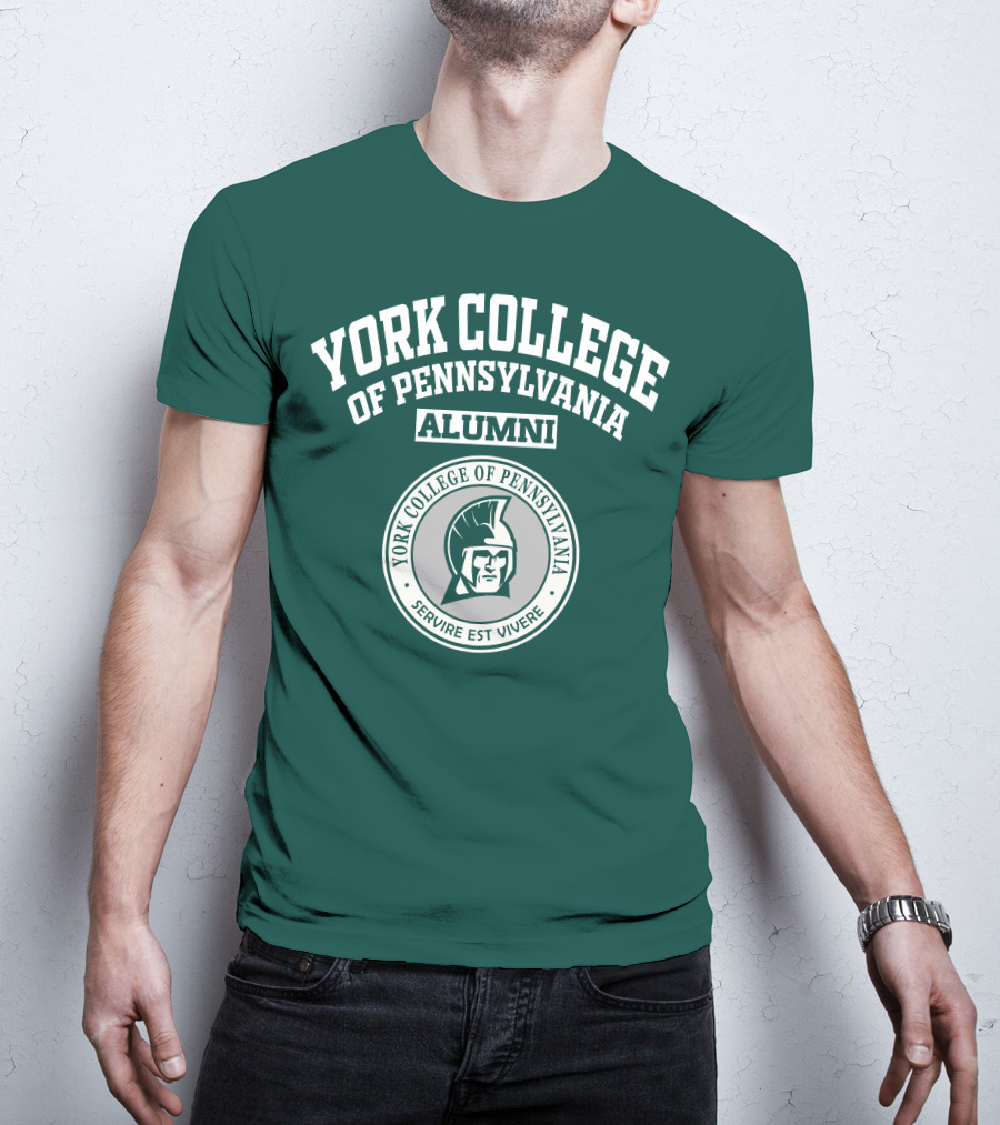 York College Of Pennsylvania Alumni Servire Est Vivere T-Shirt