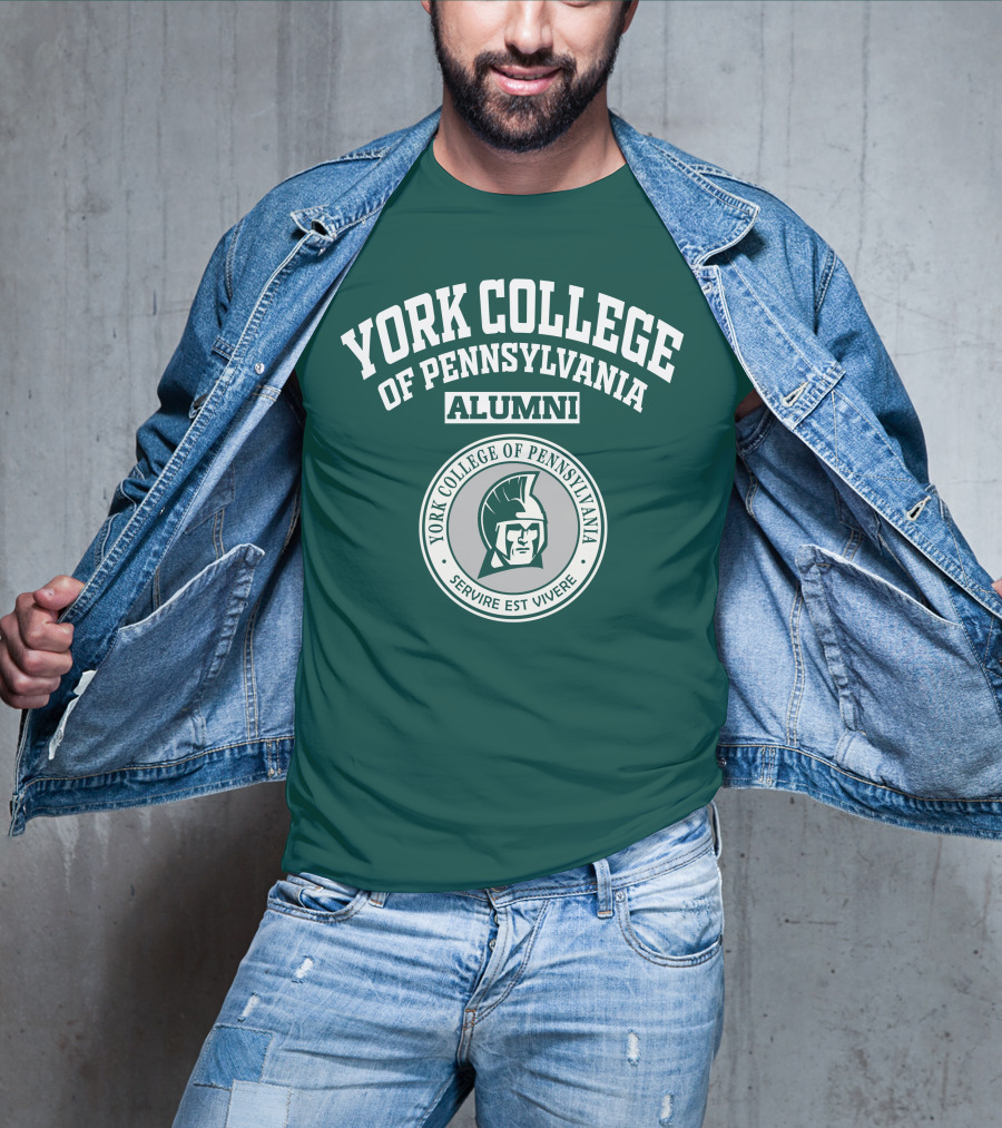York College Of Pennsylvania Alumni Servire Est Vivere T-Shirt