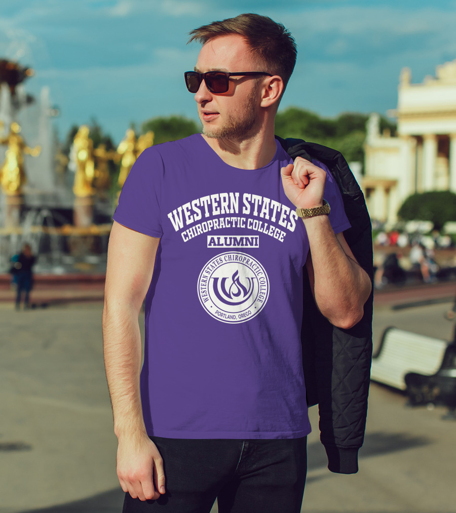 Western States Chiropractic College Alumni Portland Oregon T-Shirt