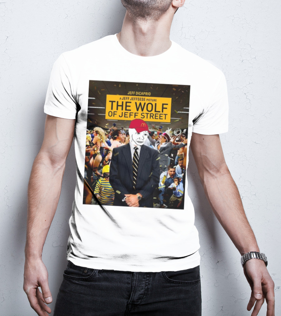 Jeff Dicaprio Jeff Jeffsese The Wolf Of Jeff Street T-Shirt