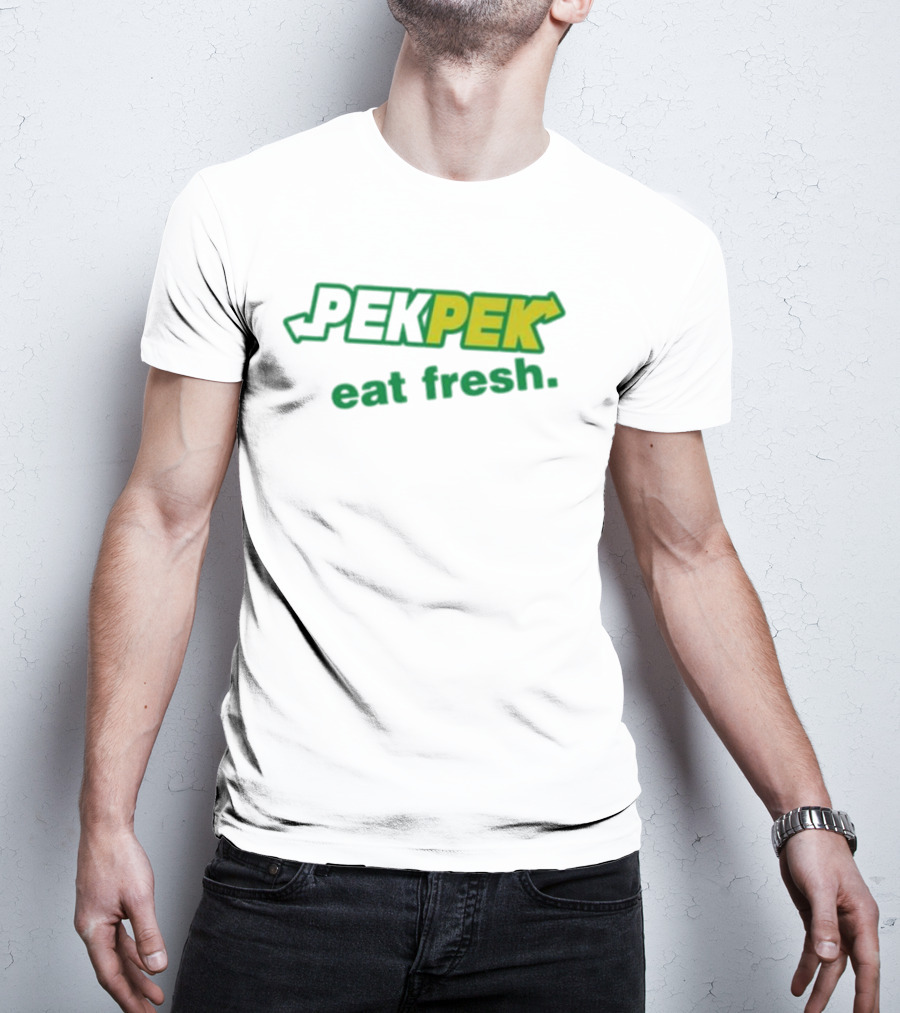 PEK PEK Eat Fresh Subway T-Shirt