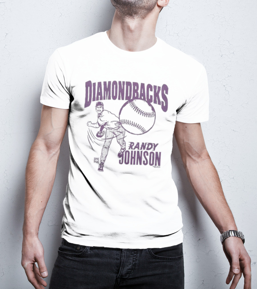 Diamondbacks Randy Johnson Baseball T-Shirt
