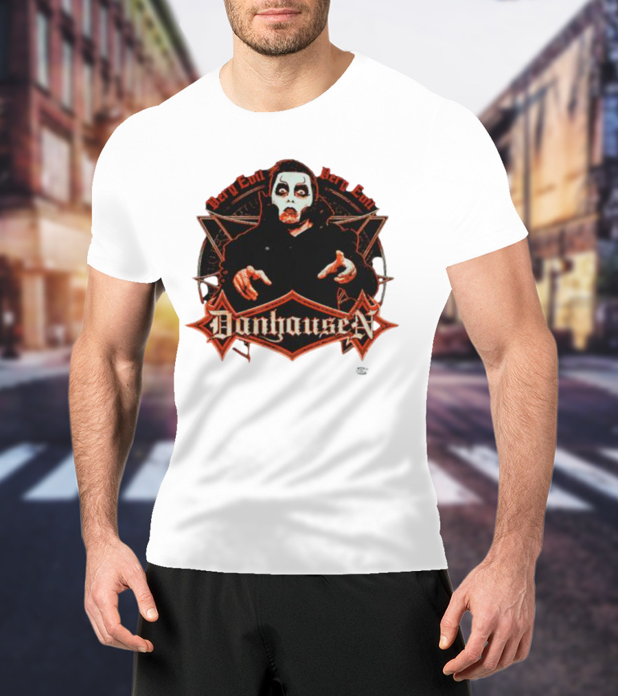 Danhausen Very Evil AEW Star Iconic Evil Character T-Shirt