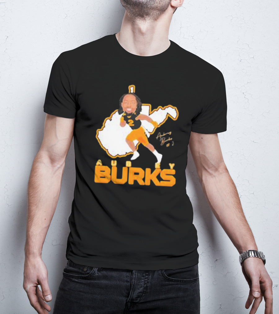 Aubrey Burks Fan 1 Football Player Art #2 T-Shirt